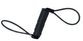 Guaya de aviso para candado