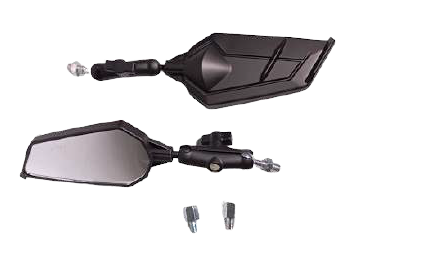 Espejo tipo enduro triangular