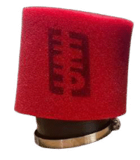 Filtro de aire uni rojo