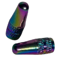 Tapón de válvula tornasol #8 bicicleta