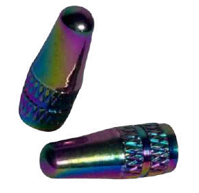 Tapón de válvula tornasol #8 bicicleta