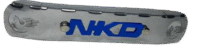 Emblema frontal NKD cromo 3D
