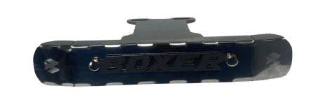 Emblema Boxer cromo 3D