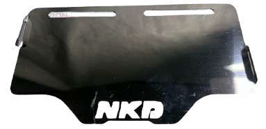 Porta placa metalica de lujo NKD