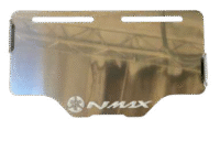 Porta placa cromado 2D NMAX