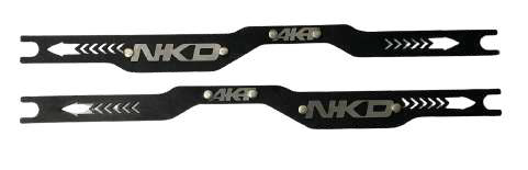 Estabilizador de cadena NKD negro 3D cromo