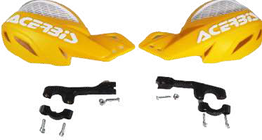 Cortavientos tipo original Acerbis amarillo