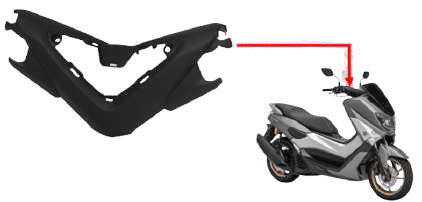 Covertor de manubrio NMAX 155/2018 v1