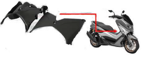 Protector de piernas NMAX 155/2018 v1