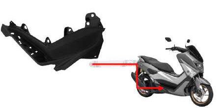 Tapa lateral izquierda NMAX 155/2018