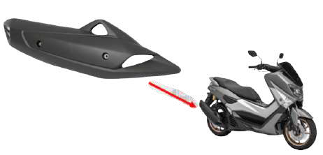 Protector de mofle NMAX 155/2018 v1