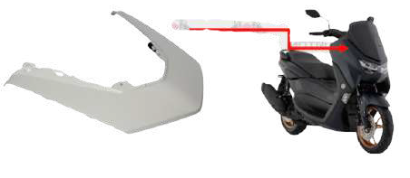 Covertor Forntal NMAX 155/2020 CONNECTED