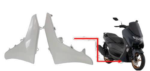 Fundas reposapies delantero NMAX 2020 C