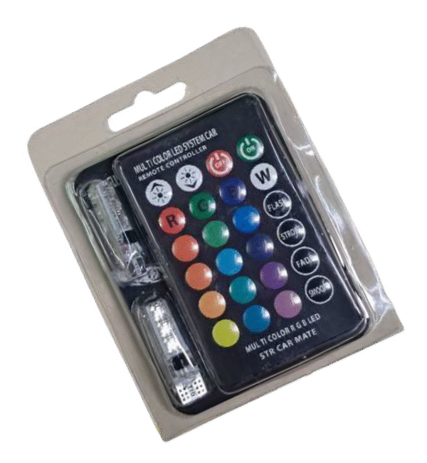 Bombillo bayoneta con control colores