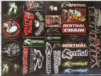 Display calcomanías stiker pequeño set