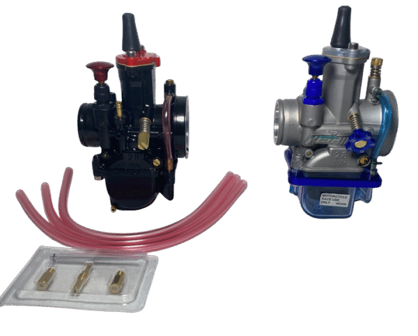 Carburador cortina plana Azul, Negro 28mm