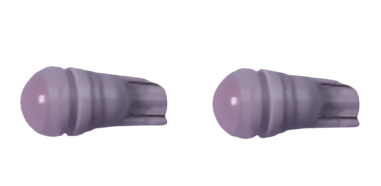 Bombillo cerámica gotera rojo x10