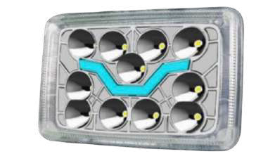 Farola rectangular #1