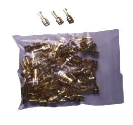 Terminal aluminio hembra #5 x100