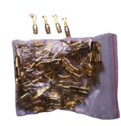 Terminal aluminio hembra #7 x100